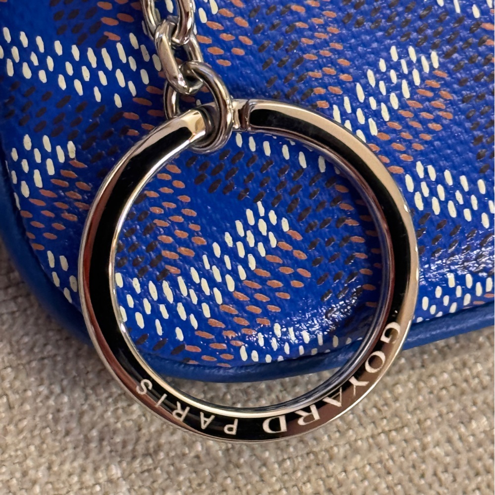 NWT💙GOYARD💙Senat Nano Key Pouch Coin Purse Keychain - Picture 7 of 10
